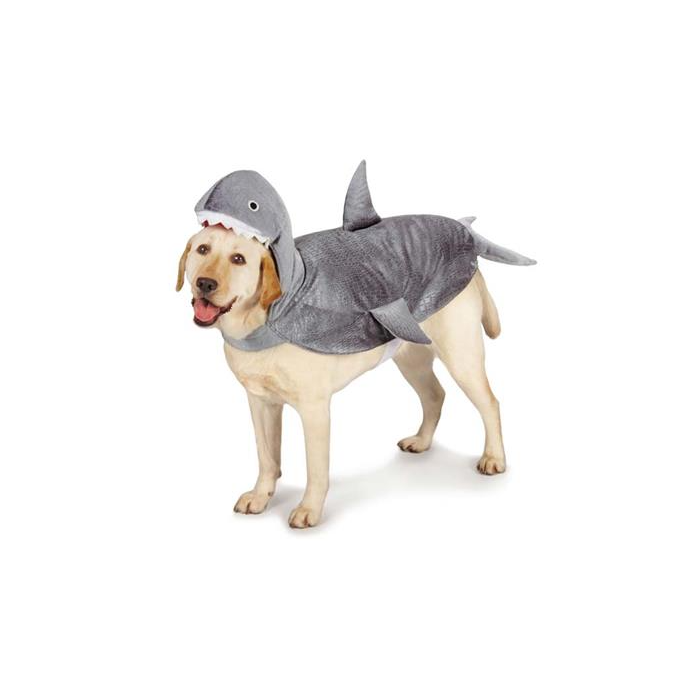 Casual Canine Shark Costume Large