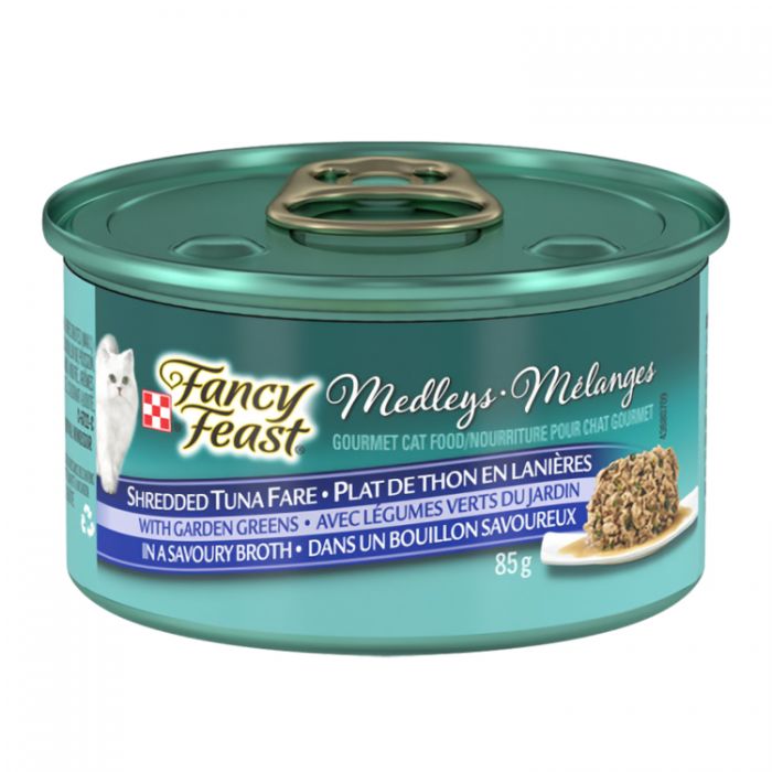 fancy feast medleys shredded tuna fare