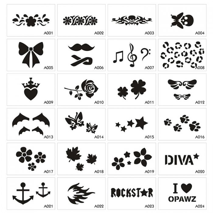 Tattoo Stencil Vector Images over 9400