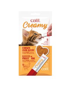 Catit Creamy Chicken & Liver (5 Pack)