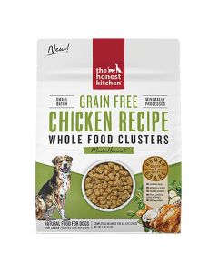 The Honest Kitchen Grain Free Clusters Chicken Recipe Dog Food, 1lb