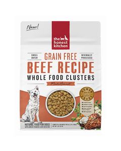 The Honest Kitchen Grain Free Clusters Beef Recipe Dog Food, 1lb