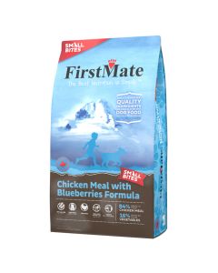 S/O FirstMate Chicken Meal with Blueberries Formula Small Bites Dog Food, 14.5lb