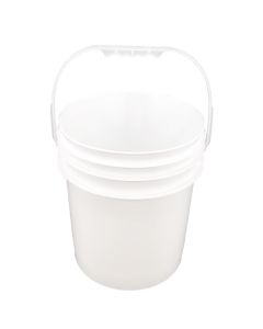 Pro-Western Plastics Plastic Bucket White [15L]