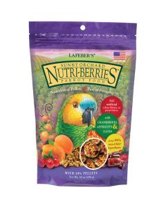 Lafeber's Sunny Orchard Nutri-Berries Parrot Food [284g]