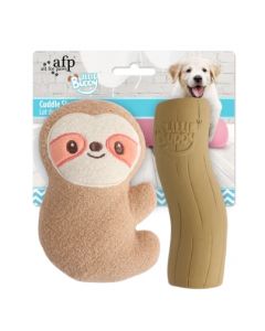 All For Paws Little Buddy Cuddle Sloth, 2pk 