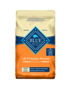 Blue Life Protection Formula Large Breed Adult Chicken and Brown Rice Dog Food [26lb]