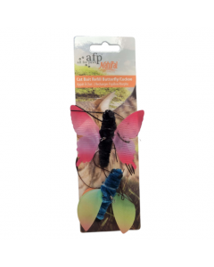 All For Paws Natural Instinct Cat Bait Refill, 2pk, Dragonfly/Butterfly