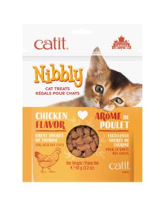 Catit Nibbly Chicken Cat Treats (90g)