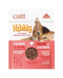 Catit Nibbly Salmon Cat Treats (90g)