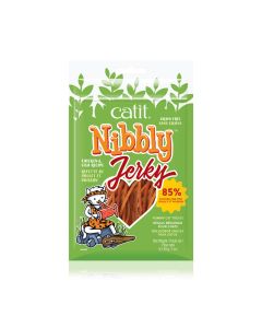 Catit Nibbly Jerky Chicken & Fish Recipe [30g]