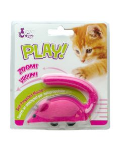 Cat Love Play! Zippy Mouse Pink