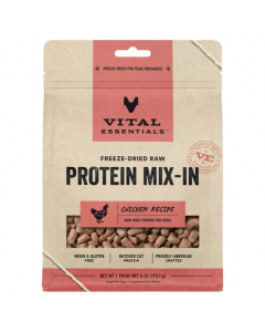 Vital Essentials Freeze-Dried Raw Chicken Mini Nibs Protein Mix-In, 170g