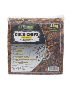 All Things Reptile Coco Husk Chips, Large, 4.5kg