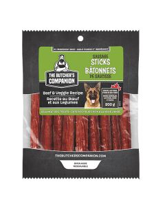 The Butcher's Companion Sausage Sticks Beef & Veggie, 200g