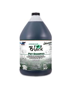Double K Groomer's Edge Emerald Black Pet Shampoo [1 Gallon]