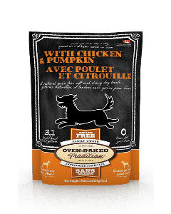 Oven-Baked Tradition Soft & Chewy Chicken & Pumpkin Dog Treats, 8oz