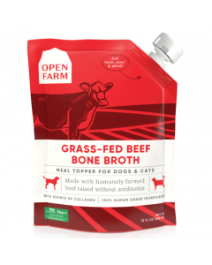 Open Farm Grass-Fed Beef Bone Broth, 355ml