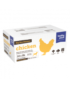 Healthy Paws Big Box Dinner Chicken Dog Food, 24lb