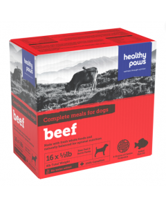 Healthy Paws Complete Dinner Beef Dog Food, 8lb
