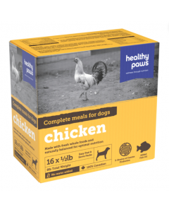 Healthy Paws Complete Dinner Chicken Dog Food, 8lb