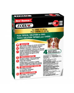 Zodiac Infestop Dogs Between 11-25kg