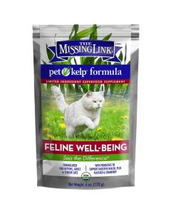 The Missing Link Pet Kelp Feline Well-Being Supplement for Cats [170g]