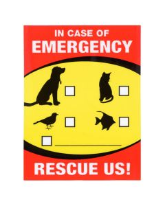Pet Emergency Decal