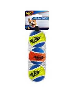 Nerf Dog Mega Strength Tennis Ball Small (3 Pack)