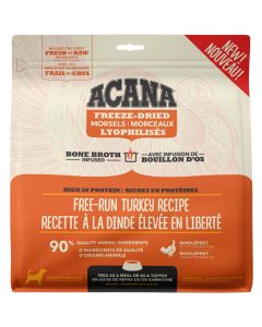 Acana Freeze-Dried Morsels Free-Run Turkey Dog Food [227g]