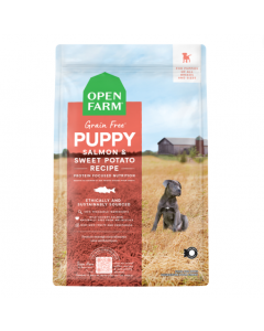 Open Farm Grain Free Puppy Salmon & Sweet Potato Dog Food, 4lb