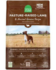 Open Farm Ancient Grains Pasture Raised Lamb Dog Food, 4lb