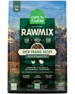 Open Farm RawMix Grain Free Open Prairie Dog Food, 3.5lb