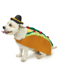 Casual Canine Tasty Taco & Sombrero Costume [Small]