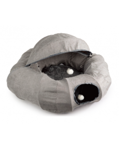 All For Paws Lambswool Donut Cat Tunnel