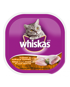 Whiskas Turkey & Giblets Dinner (100g)