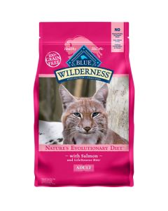 Blue Wilderness Salmon Adult Cat Food, 5lb