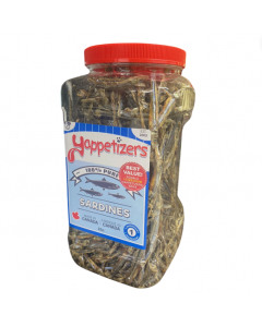 Yappetizers Dehydrated Sardines [2lb]