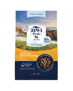 Ziwi Peak Steam-Dried Chicken with Orchard Fruits Dog Food, 3.3lb