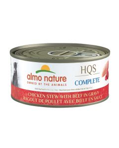 Almo Nature Complete Chicken Stew With Beef in Gravy Dog Food, 156g