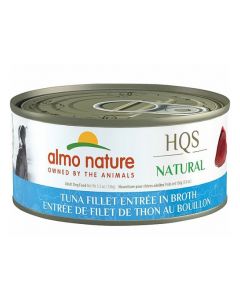 Almo Nature Natural Tuna Fillet in Broth Dog Food, 156g