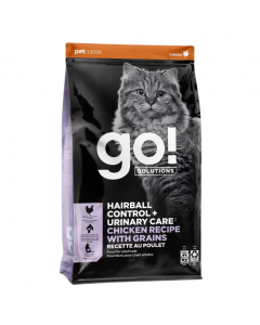 Go! Solutions Hairball Control + Urinary Care Chicken Cat Food, 6lb