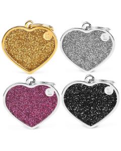 My Family SHINE Heart Pet ID Tag , Big