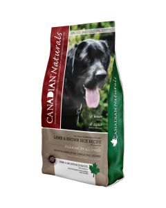 Canadian Naturals Lamb & Brown Rice Recipe Dog Food, 11lb