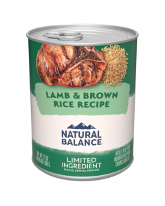 Natural Balance Lamb & Rice (369g)