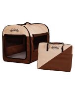 Pawise Foldable Soft Crate, 25.2×18×21" -Medium