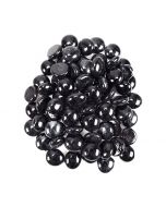 Decorative Glass Gems Black