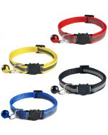 TomCat Reflective Breakaway Cat Collar [8-13" - 4 Pack] (Assorted Colours)