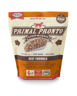 Primal Pronto Beef Formula Raw Dog Food [4lb]