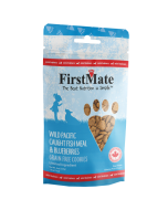 FirstMate Grain Free Mini Cookies Wild Pacific Caught Fish & Blueberries 226g